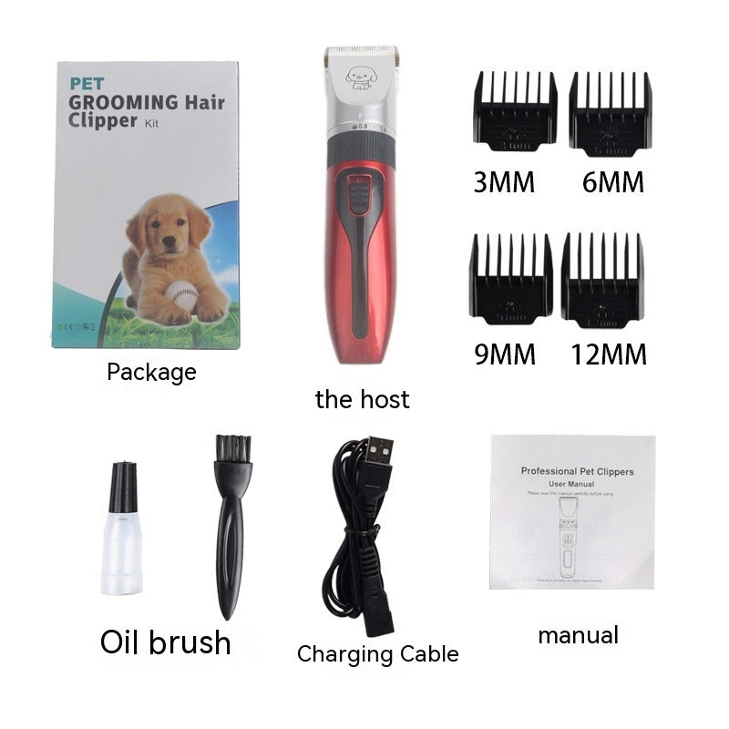 Rechargeable Pet Grooming Clipper