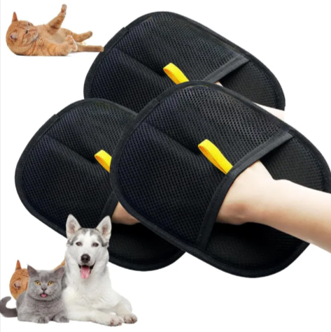 Electrostatic Pet Grooming Gloves