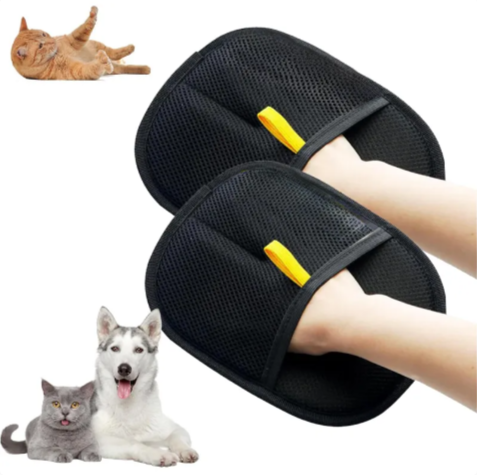 Electrostatic Pet Grooming Gloves