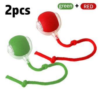 Plush Cat Roller Toy Ball