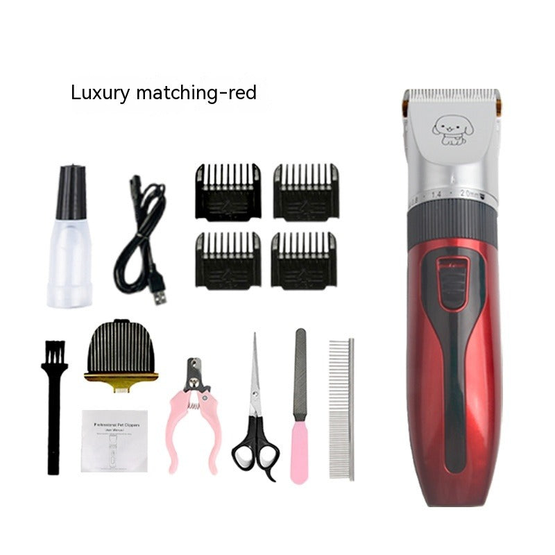 Rechargeable Pet Grooming Clipper