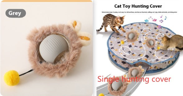 Plush Cat Roller Toy Ball